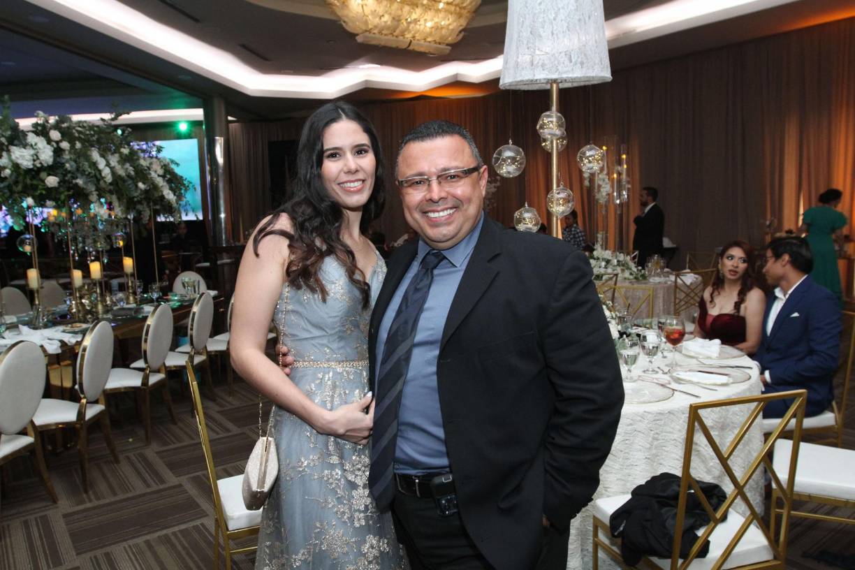 María Hawit y Ricardo Canales