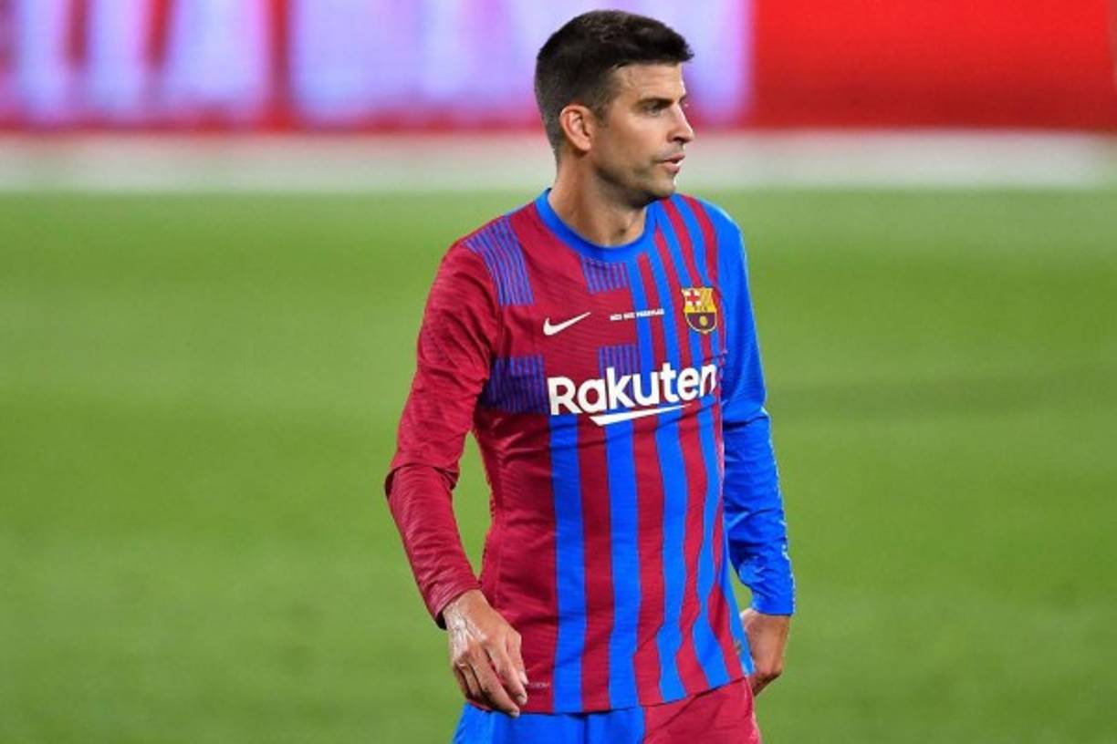 Gerard Piqué: El experimentado defensor español será otro de los centrales ante Bayern Múnich. Foto AFP.