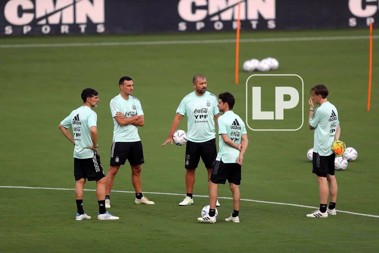 Lionel Scaloni ya tiene preparado el equipo que mandará al campo para enfrentar a Honduras.