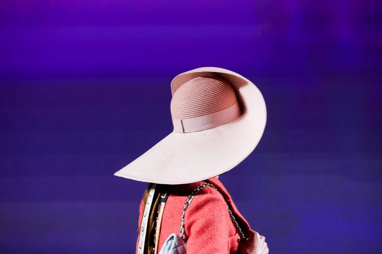 Los sombreros fueron el accesorio estrella de la pasarela.