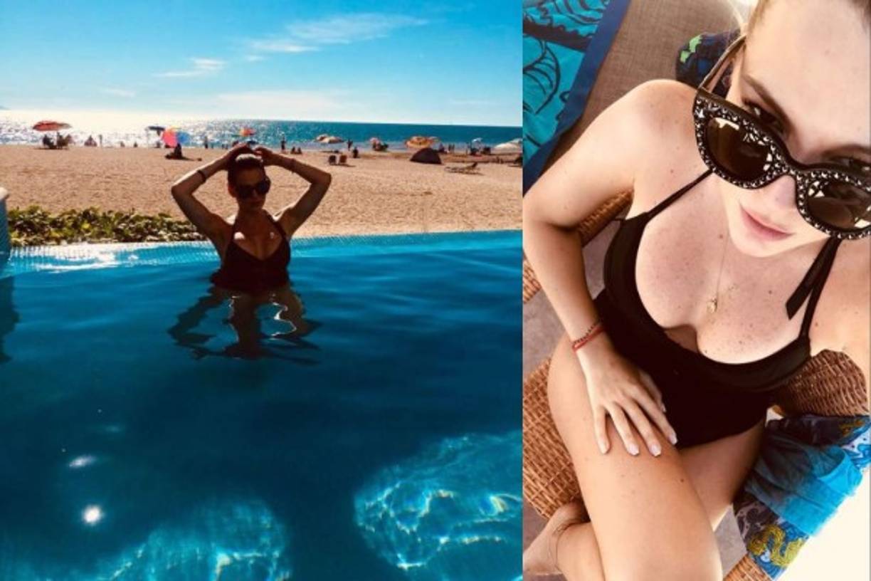 La actriz venezolana Marjorie de Sousa disfrutó del sol con una escapada a la playa el fin de semana.