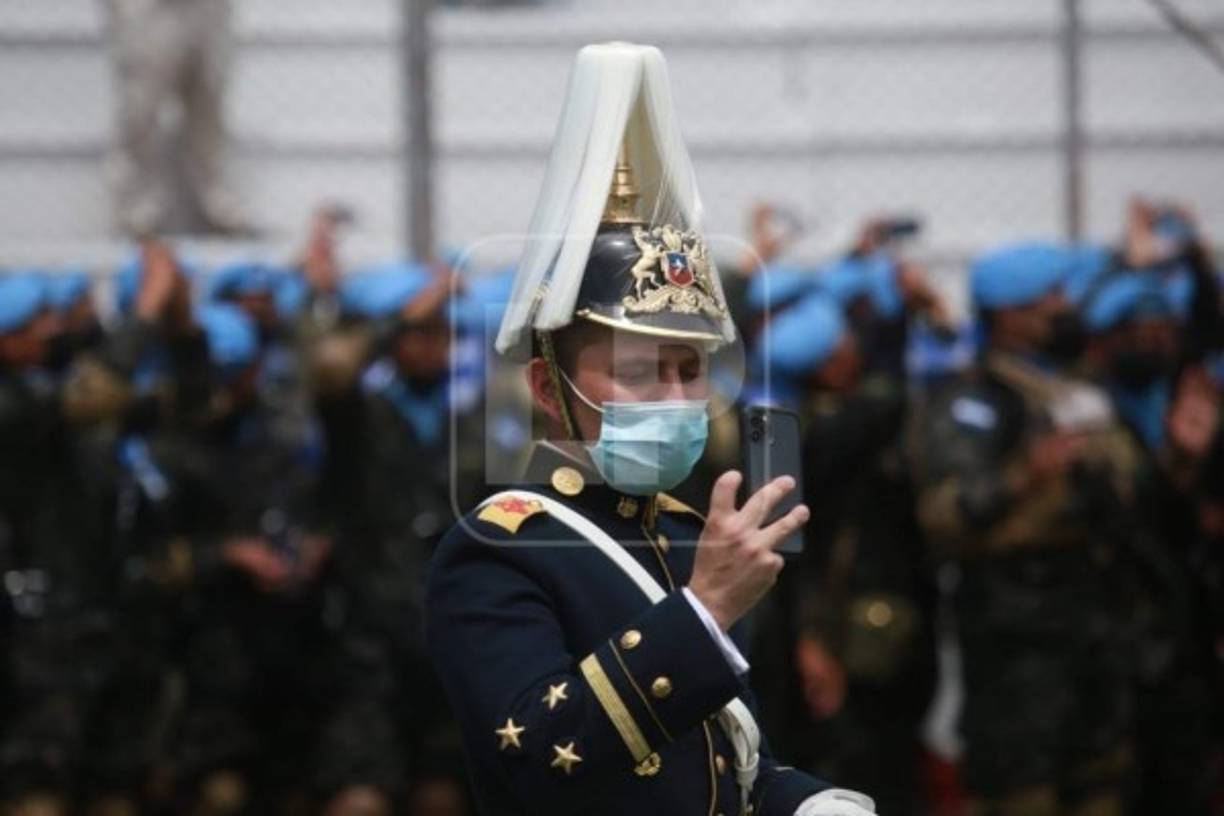 En medio de la algarabía siempre hay tiempo para tomar fotografías.