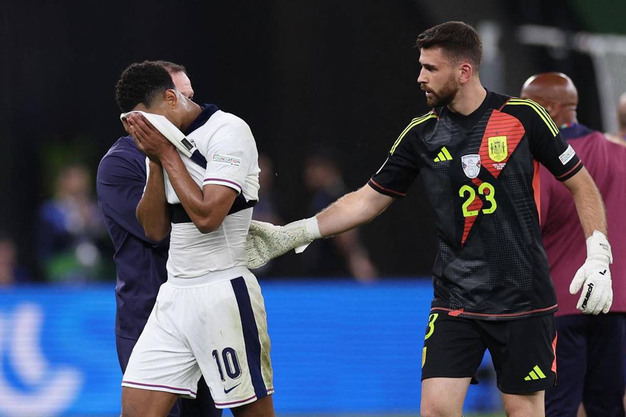 La tristeza de Jude Bellingham tras perder la final de la Eurocopa 2024.