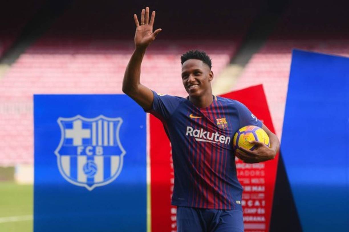 7 . Yerry Mina (Barcelona) 11.8 millones de euros.