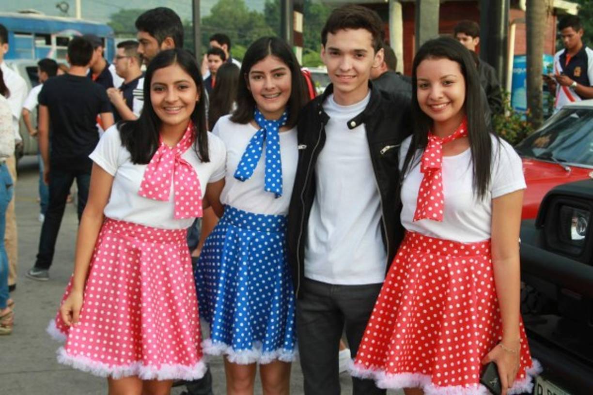 Andrea Vásquez, Ana Rodríguez, Alessandro Ayestas y Heydi Ramos.