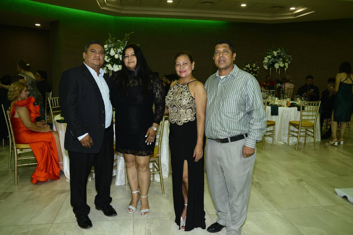 Ramiro Peña, Brenda Salinas, Flor Grandez y Yanklin Lizardo. 