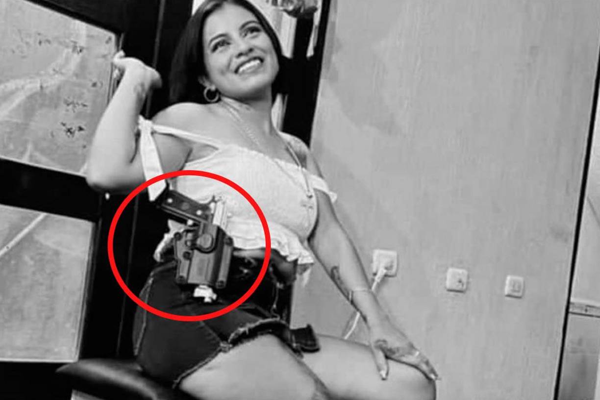 Astrid Gómez casi siempre andaba armada.