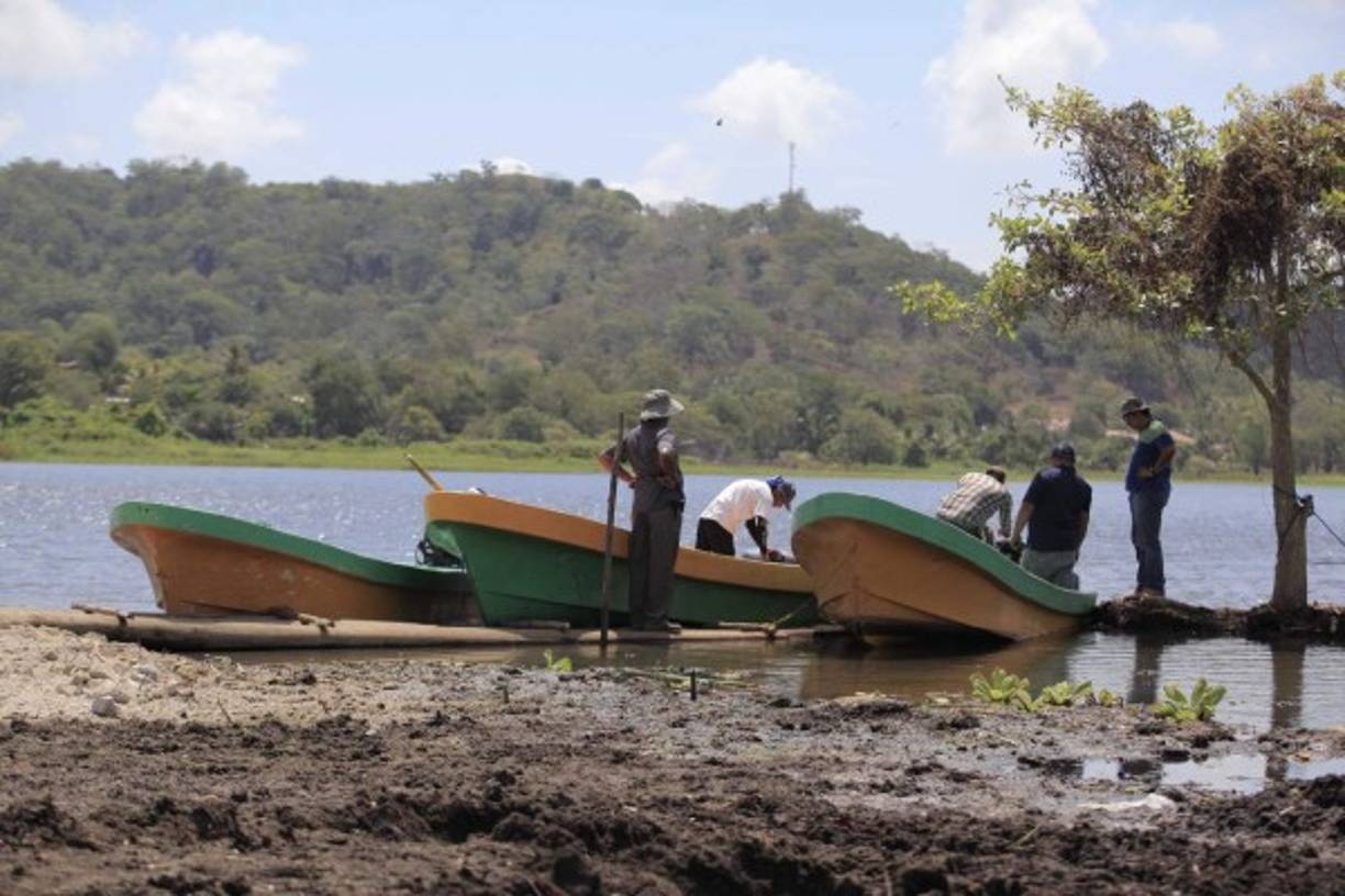Durante varios años la laguna permaneció cubierta de lechuga acuática y su belleza no se podía apreciar.