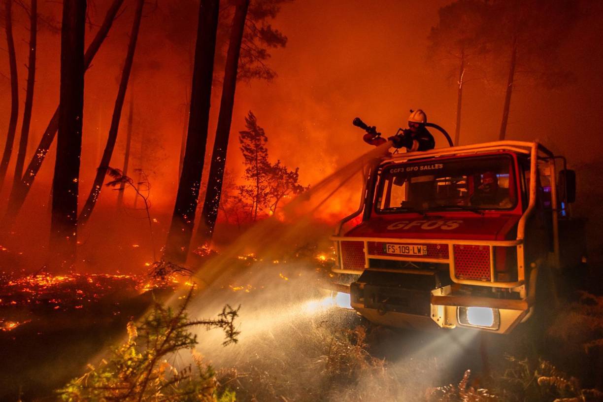 Infierno en Europa: Ola de incendios y sequías golpean a varios países