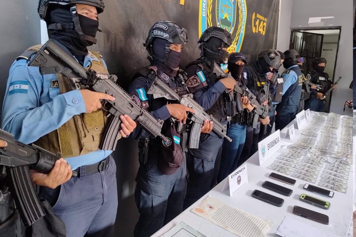 El operativo fue ejecutado por equipos tácticos de la Dirección Nacional Policial Antidrogas (DNPA) en conjunto con efectivos de la Dirección Nacional de Fuerzas Especiales (DNFE-COE), Dirección de Inteligencia Policial (DIPOL).