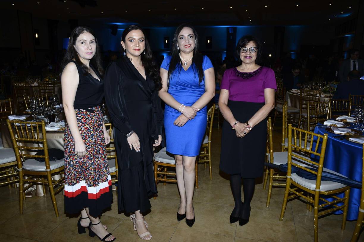 Gabriela López, Gisele Cerrato, Iris Canales y Noemy Hernández