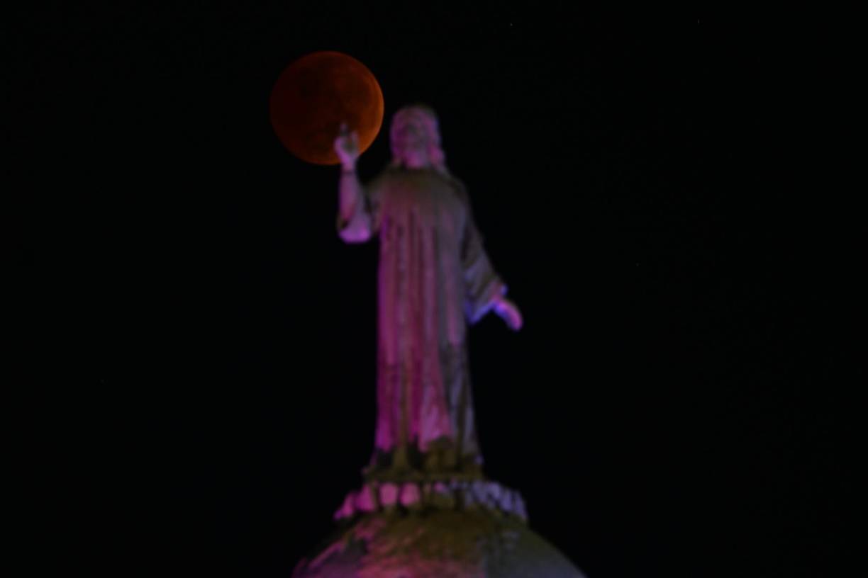 El eclipse de luna será visible nuevamente hasta 2025.