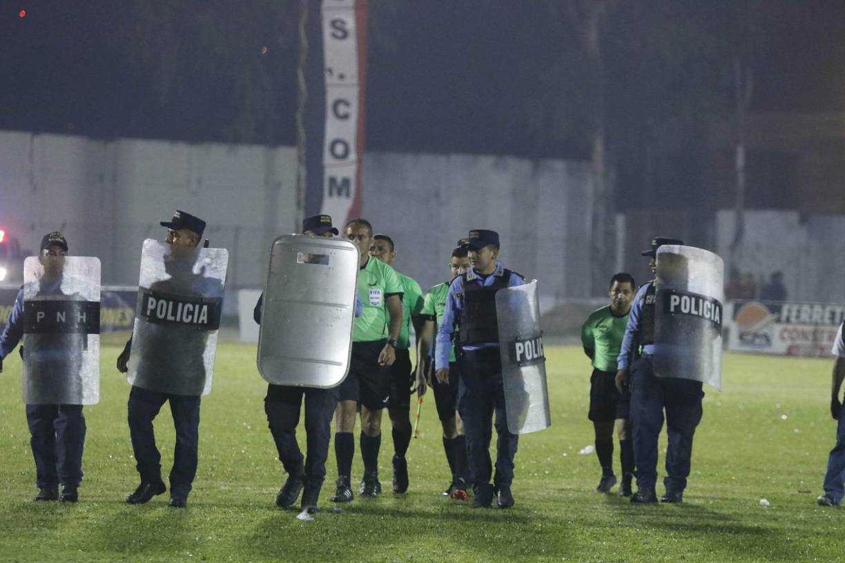 Las duras imágenes de Independiente y el festejo de Platense