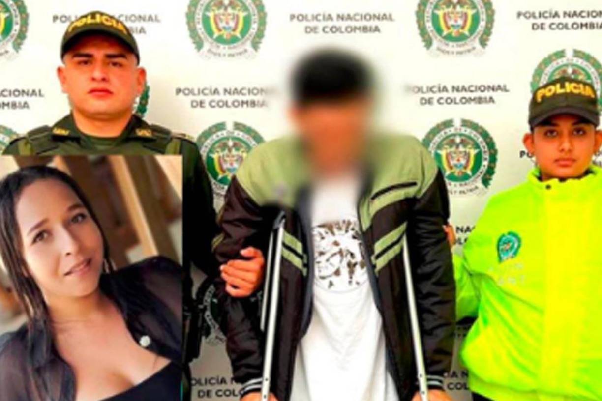  Anderson Arley Murrillo Jiménez, de 19 años, fue capturado pos la policía.