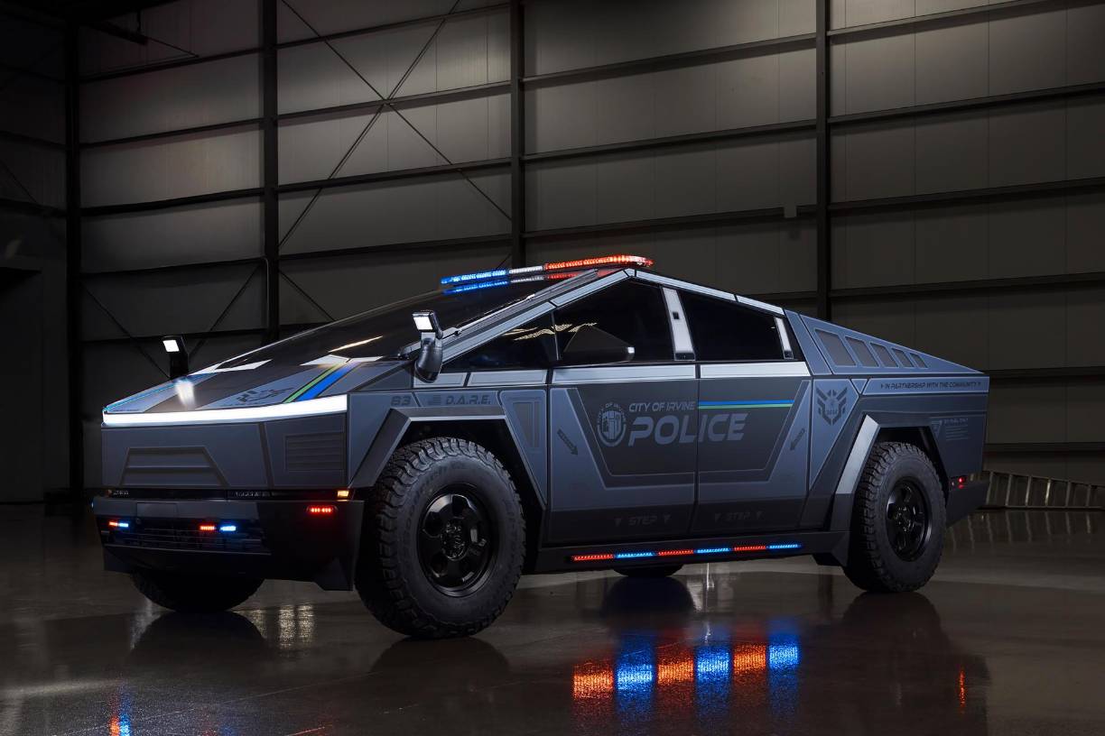 El Departamento de Policía de Irvine, al sur de Los Ángeles (EEUU), anunció que destinará un Cybertruck de Tesla, como una atracción infantil parte de un programa de prevención del uso de drogas.