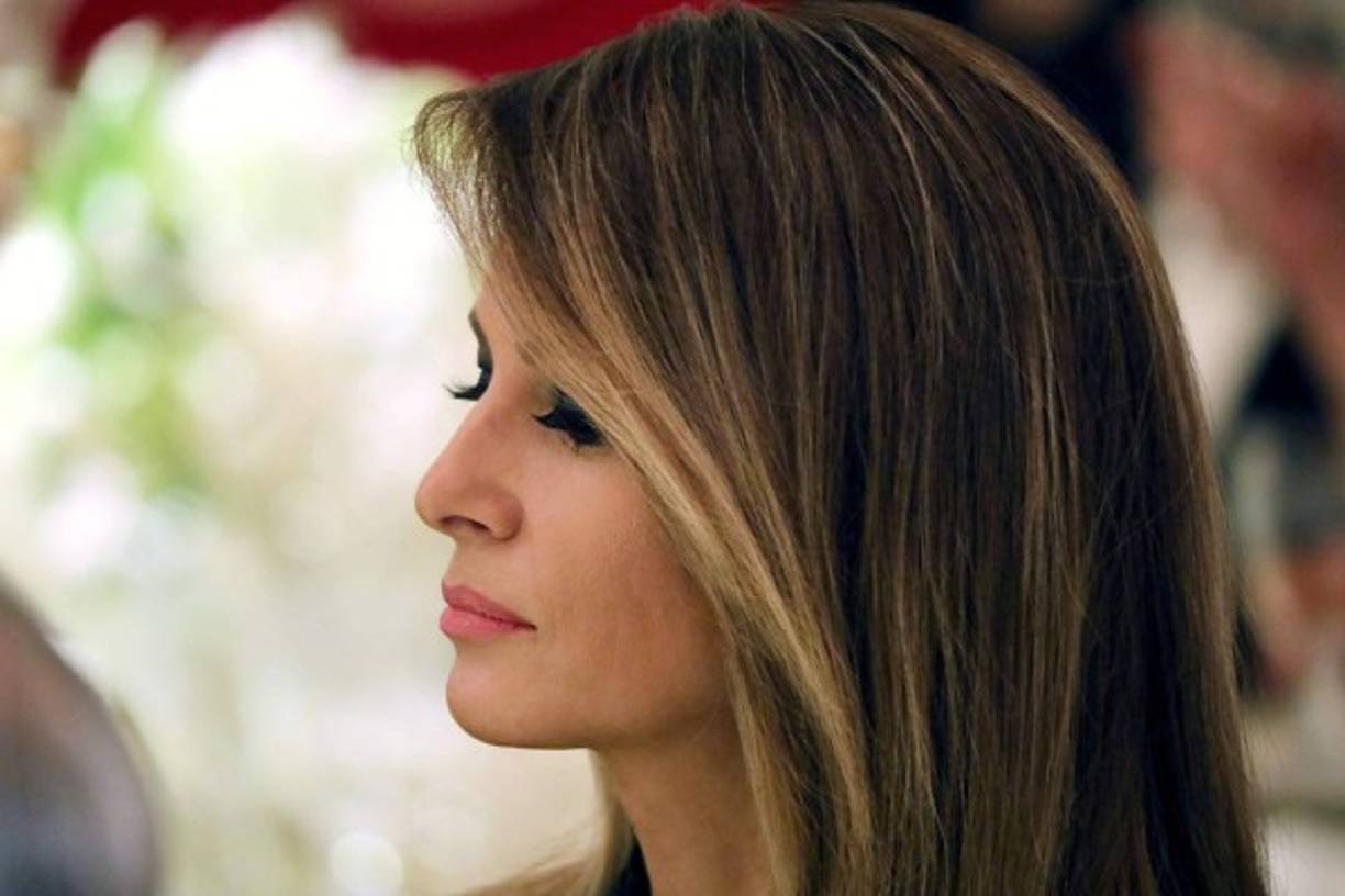 La esposa del presidente estadounidense, Donald Trump.