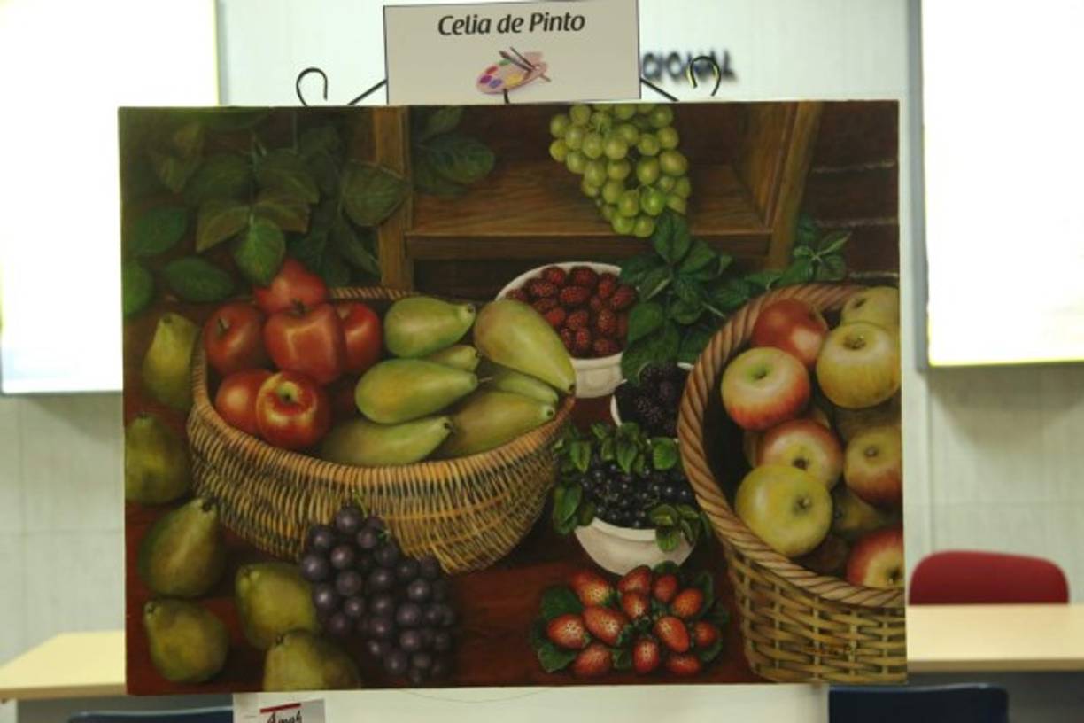 Diversas temáticas y técnicas se expusieron en la apertura de El arte y la paz en Honduras.