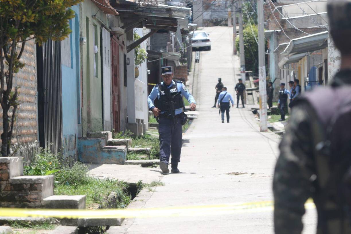 ¡Zona de guerra! Un pandillero muerto en enfrentamiento en Ciudad España