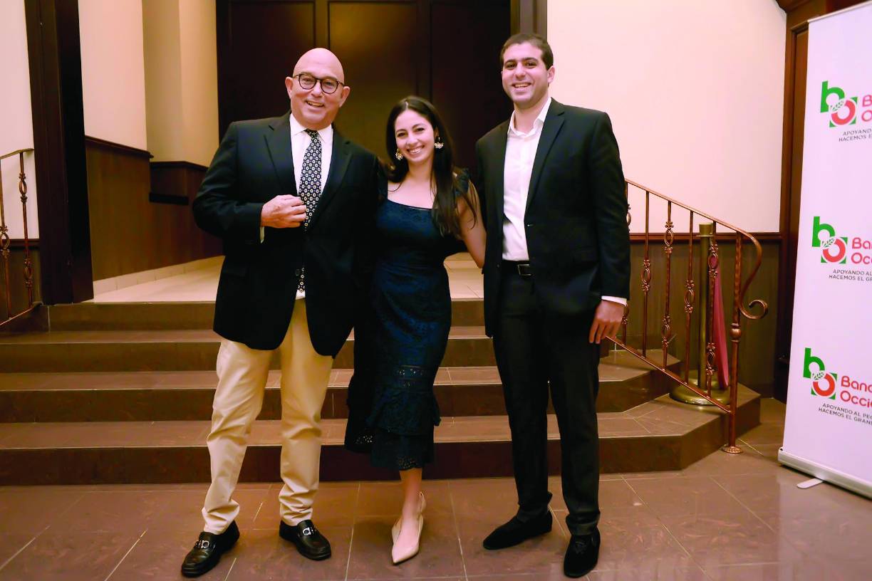 Guillermo Mahchi, Cecilia Enamorado y Leonardo Mahchi