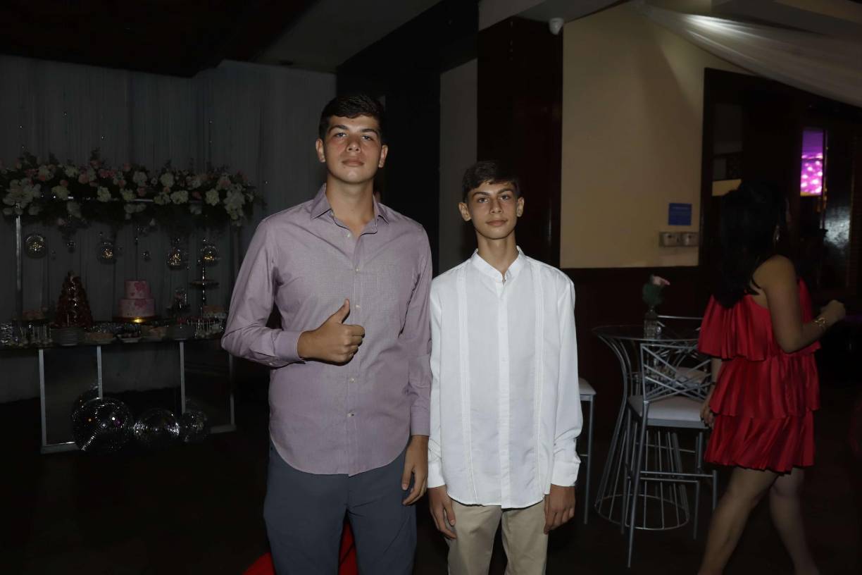 Giancarlo Salomón y Geovanni Salomón