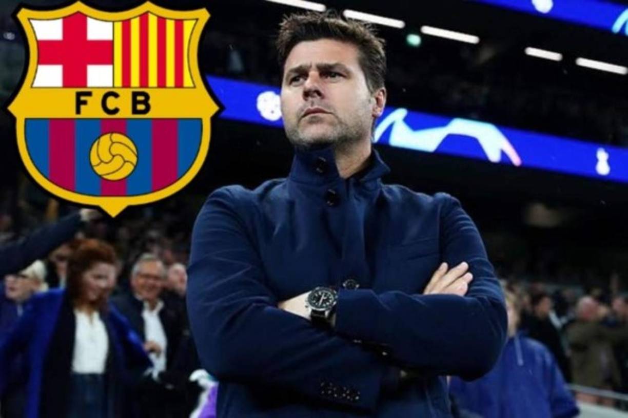 Mauricio Pochettino - El entrenador argentino, ex del Espanyol y Tottenham, es el principal candidato para sentarse en el banquillo del FC Barcelona. Sabe gestionar el vestuario y está deseoso de dirigir a Messi.