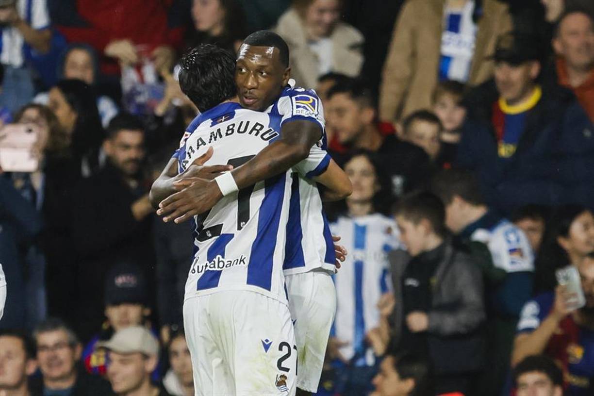 Al minuto 33, Sheraldo Becker transformó el único tanto, gracias a una prolongación de cabeza que le llegó de Luka Sucic a la espalda de la defensa, y que este no perdonó ante Iñaki Peña.