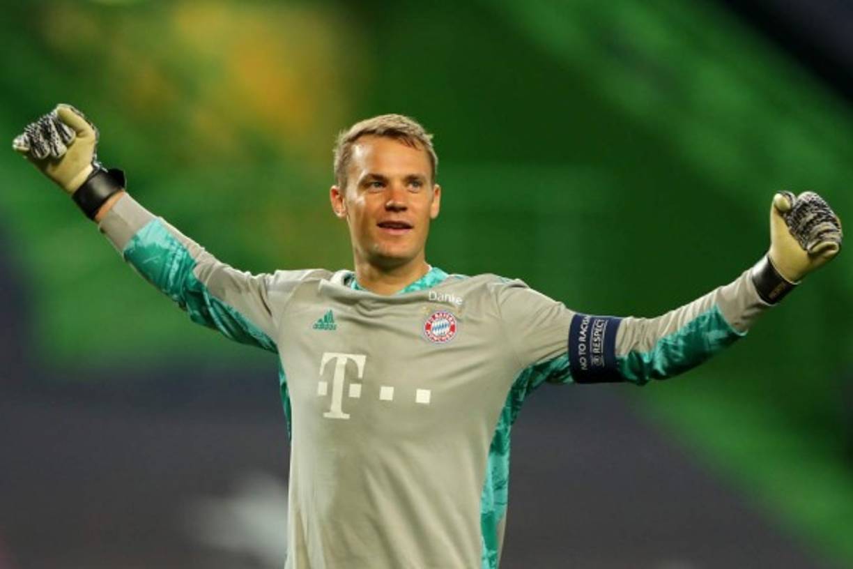 Manuel Neuer - Portero alemán del campeón Bayern Múnich.