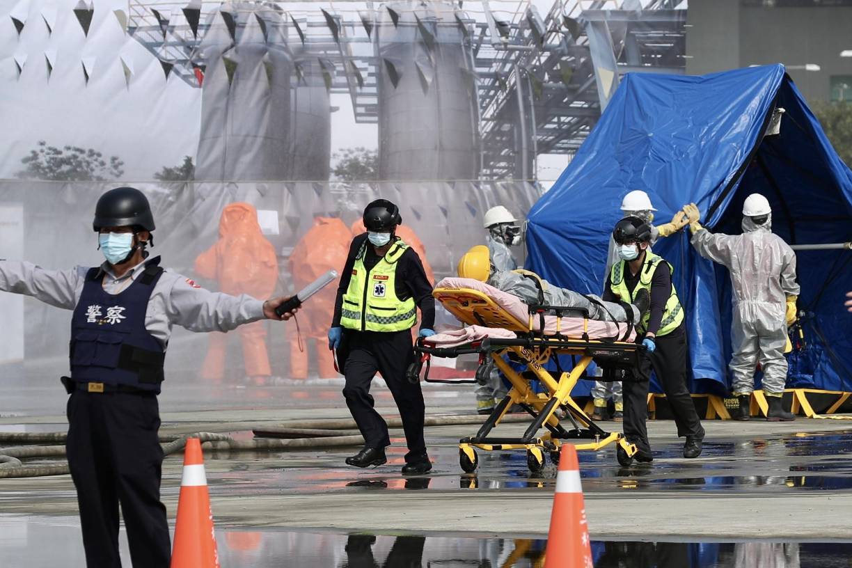 Las autoridades que observaban el desarrollo de los ejercicios dijeron que era más importante que nunca estar preparados.