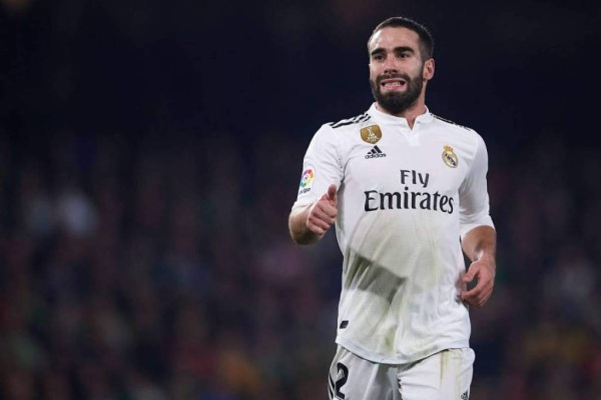 El español Dani Carvajal se mantendría en el lateral derecho del Real Madrid de Zidane.