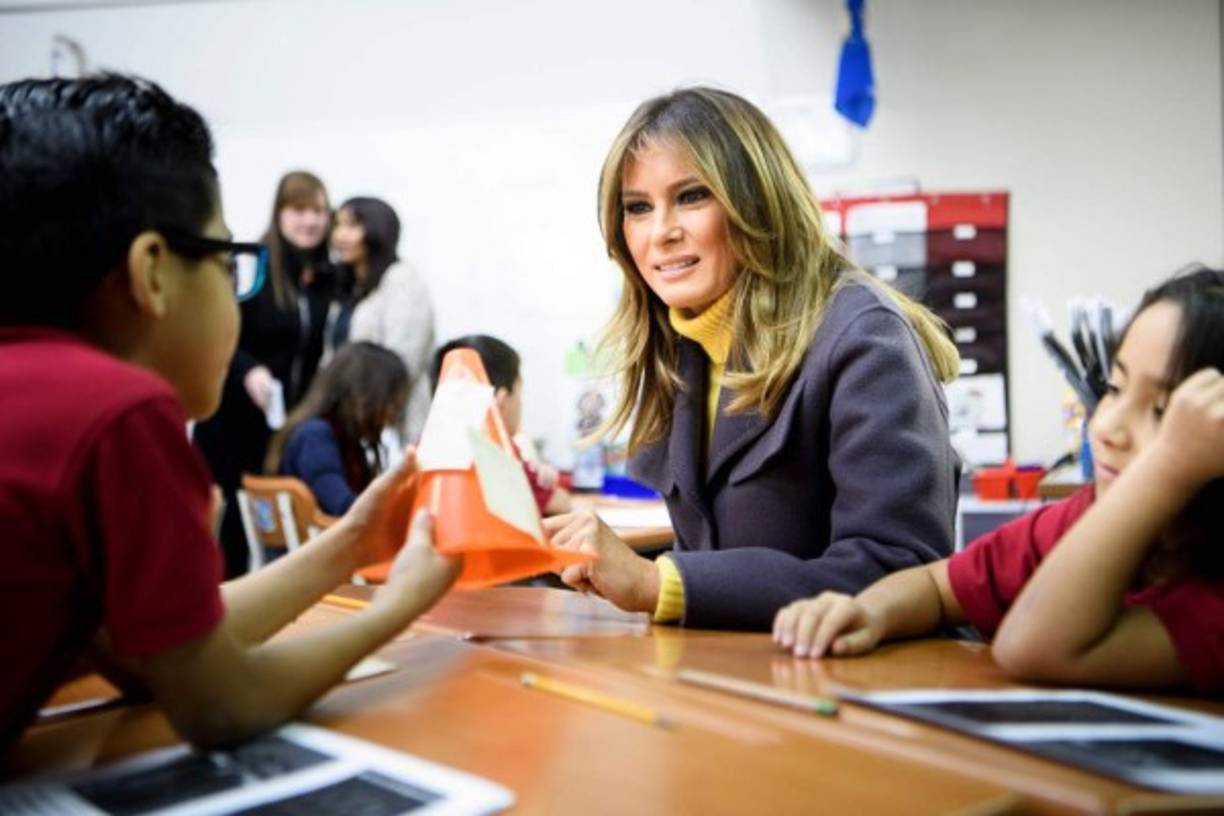 Esta es la primera gira que Melania realiza dentro de los Estados Unidos. A finales del año pasado viajó a varios países africanos.