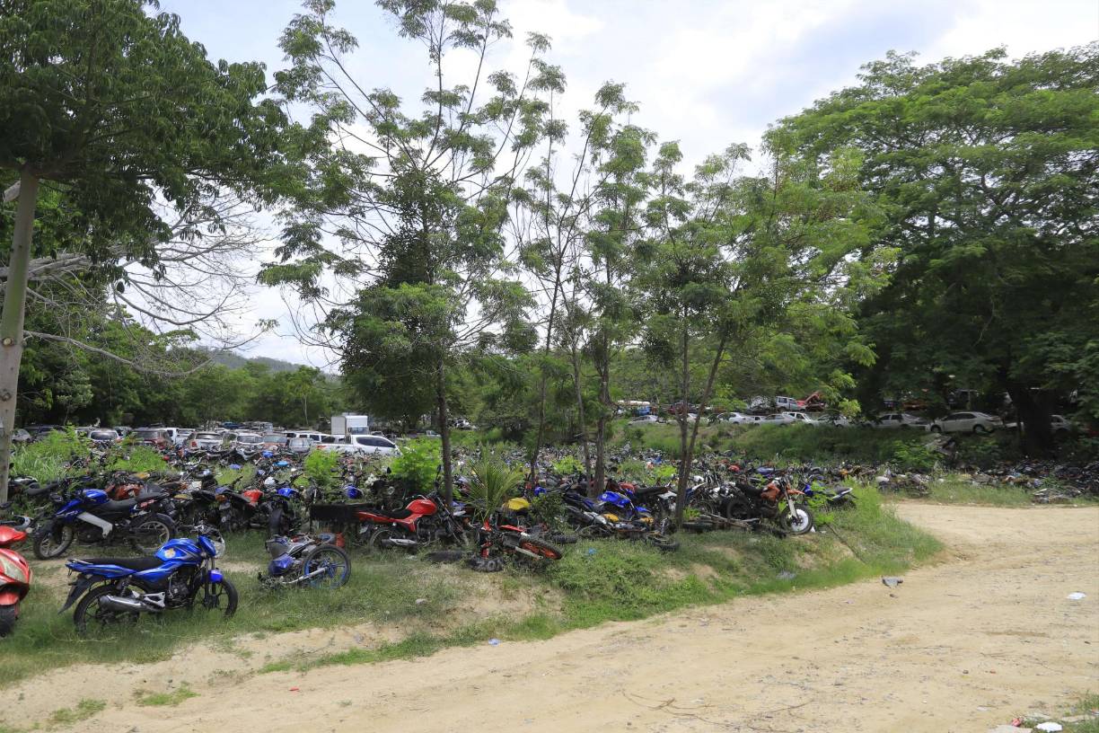 “Algunos de los vehículos están desde 2008-2009 son prácticamente chatarra, que se han deteriorado con el tiempo, la falta de uso y mantenimiento”. Cerrato agregó que hay quienes prefieren dejar su vehículos en abandono que hacer el proceso, sobre todo los dueños de motos.