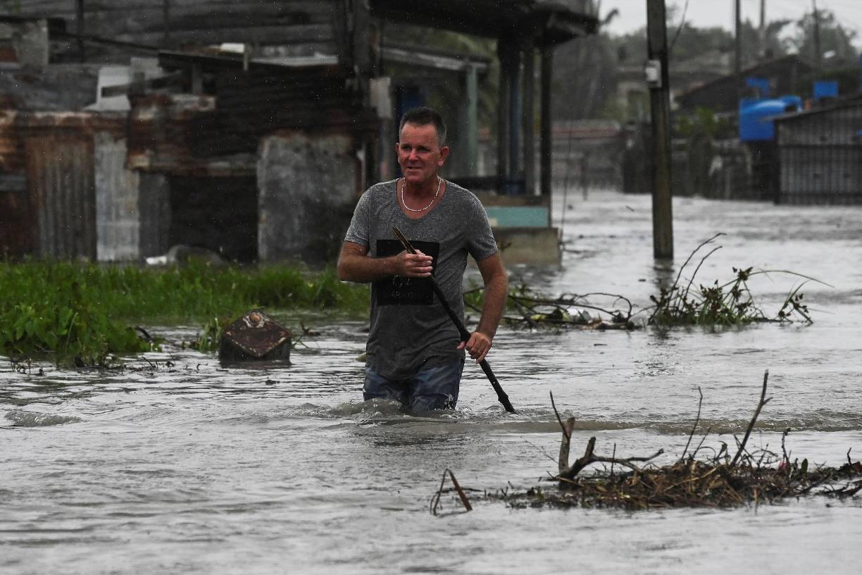 Los destrozos y daños que dejó el huracán Ian en su paso por Cuba