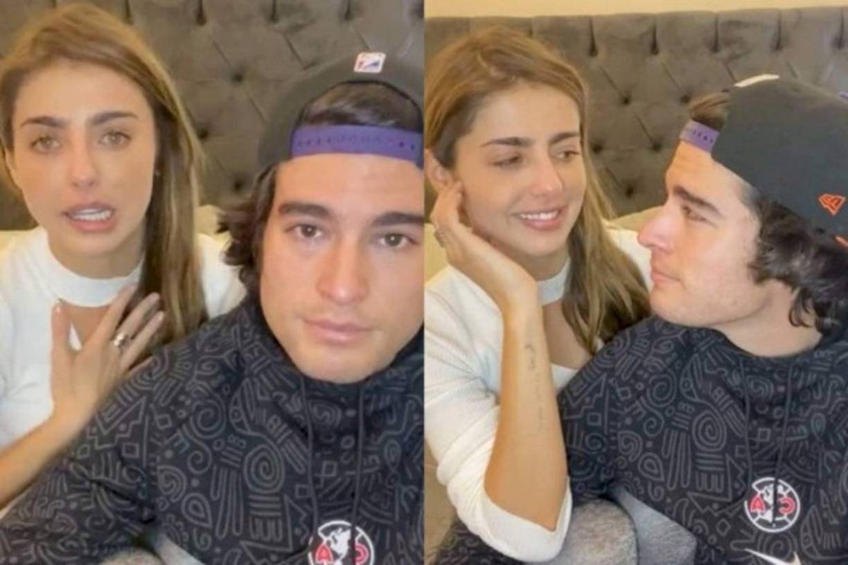 'Queremos cosas distintas. Yo quiero una familia, hijos, y él también, pero no ahorita, y tenemos la misma edad, tenemos 32 años”, dijo Michelle Renaud.<br/>Captura de pantalla del “live” de Michelle Renaud y Danilo Carrera.
