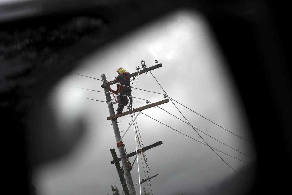 La estatal eléctrica indicó que los cortes de luz corresponden a trabajos de mantenimiento. 