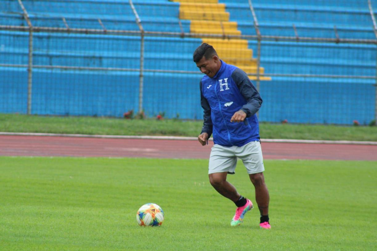 Iván López: El jugador del Motagua se perfila para estar en el ataque del combinado catracho.