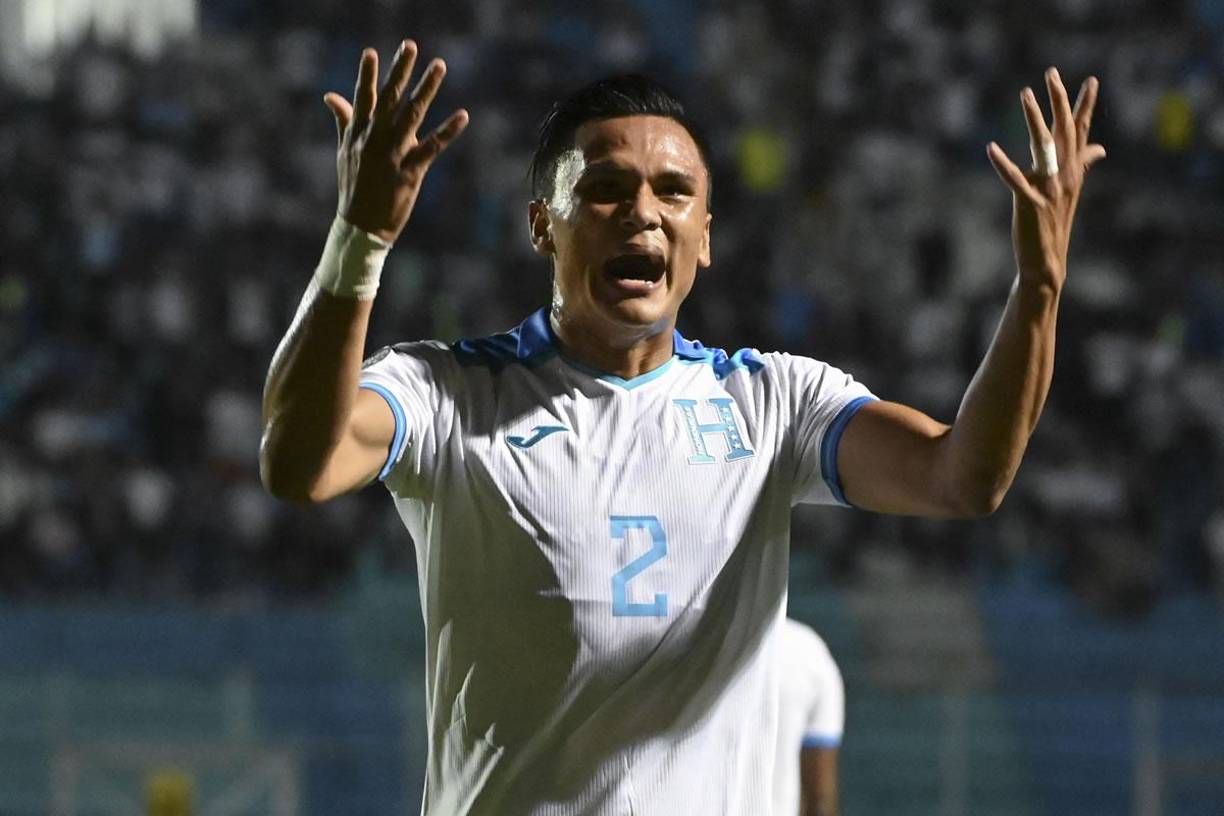 A todo pulmón: así gritó Denil Maldonado el gol que puso en ventaja a la Selección de Honduras.