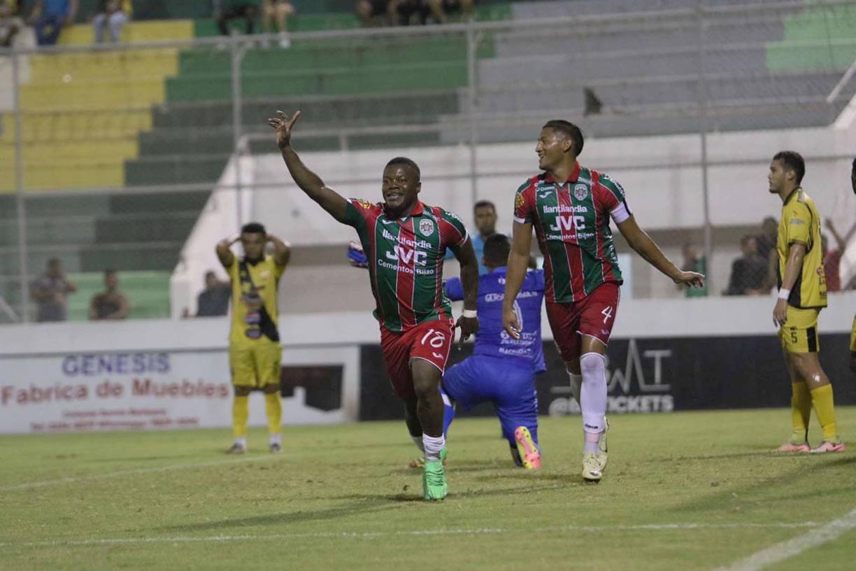 En el último minuto, Júnior Lacayo marcó el gol del triunfo de Marathón contra el Génesis.