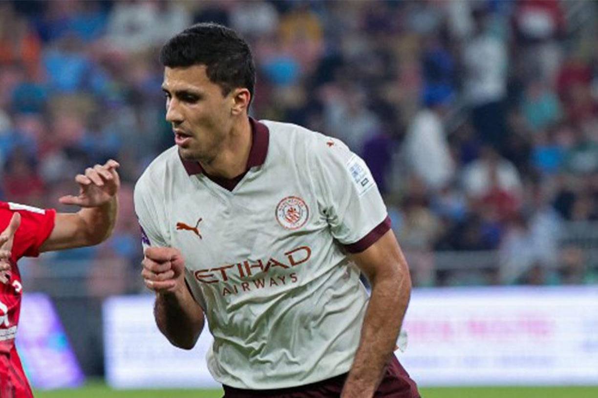 5 Rodri: Centrocampista español del Manchester City.