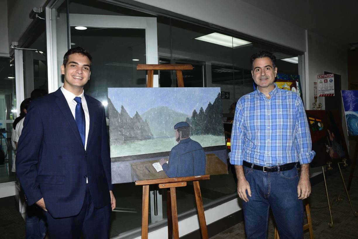 Juan Andonie y Gustavo Larach