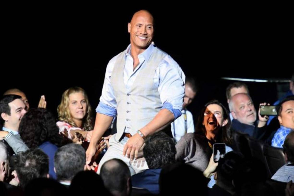 Dwayne Johnson no siempre tuvo el físico que está acostumbrado a mostrar ante las cámaras.
