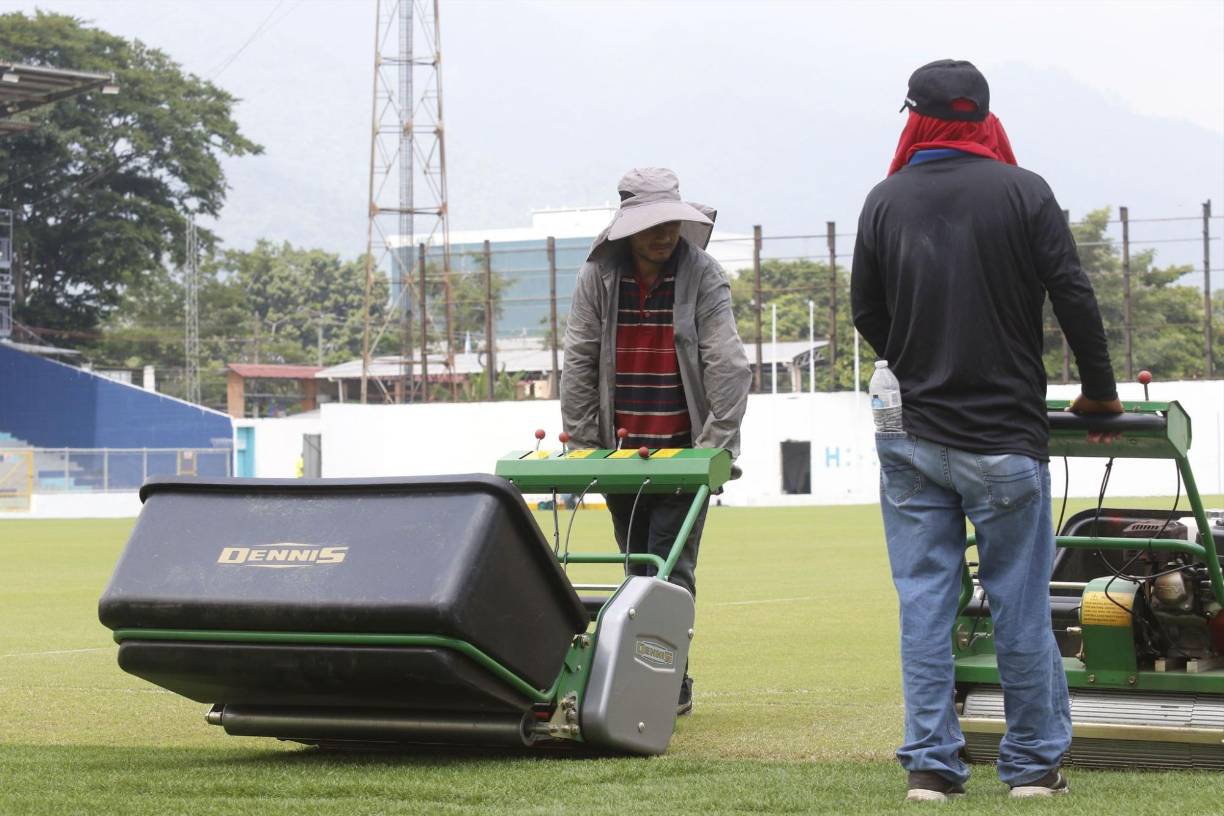 Tras darse a conocer que sería el recinto elegido para el juego ante los aztecas, las autoridades se pusieron manos a la obra para pulir los detalles a varios días del duelo.