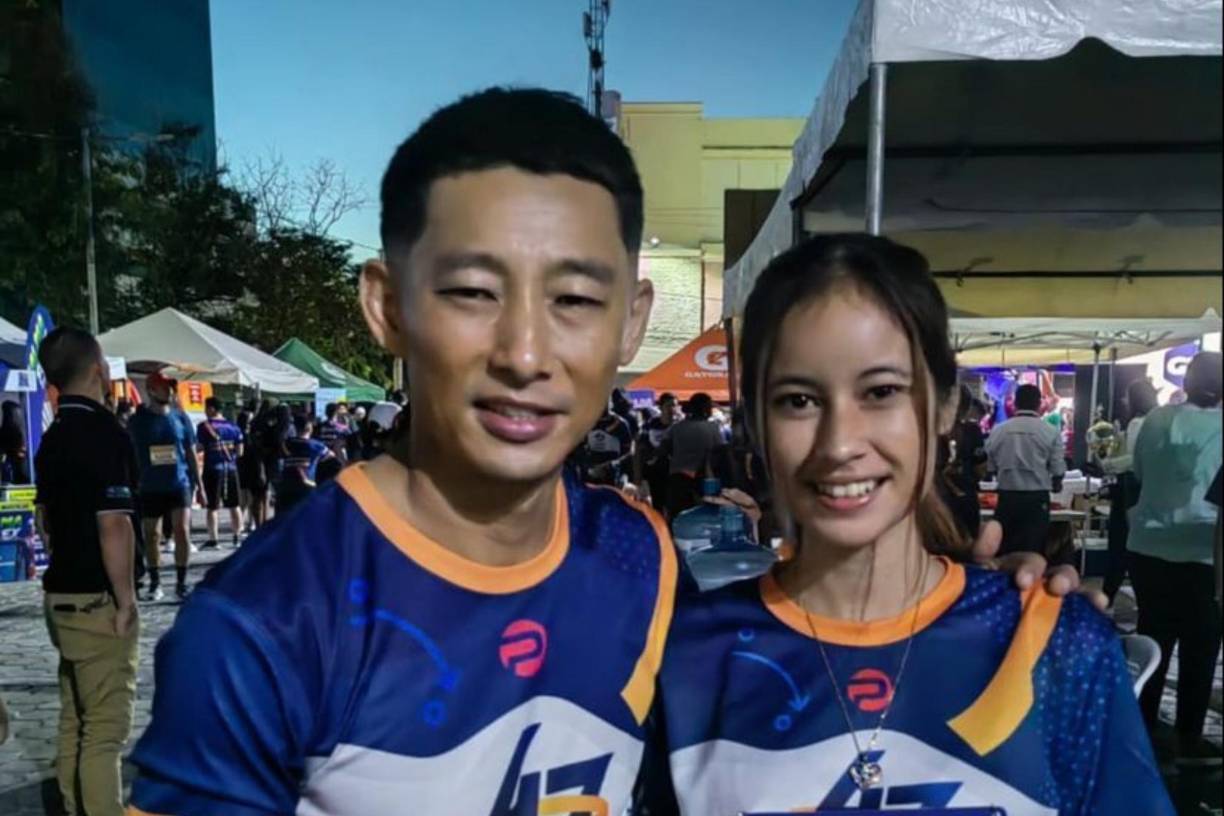 Yeimi Licona es la jovencita que le ha robado el corazón a Shin Fujiyama. Ambos participaron en la 47 edición de la Maratón de LA PRENSA.