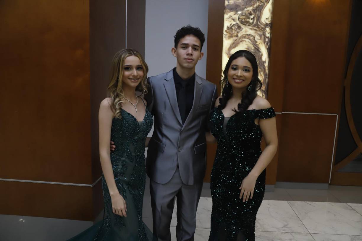 Fernanda Andrés, Aaron Archaga y Sofía Mejía