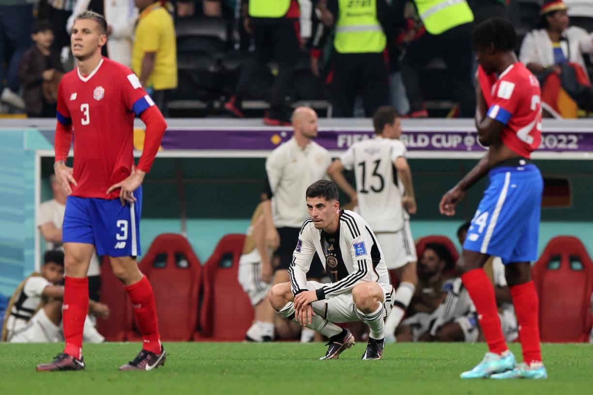 Destrozados:El rostro de la eliminación de Costa Rica y Alemania