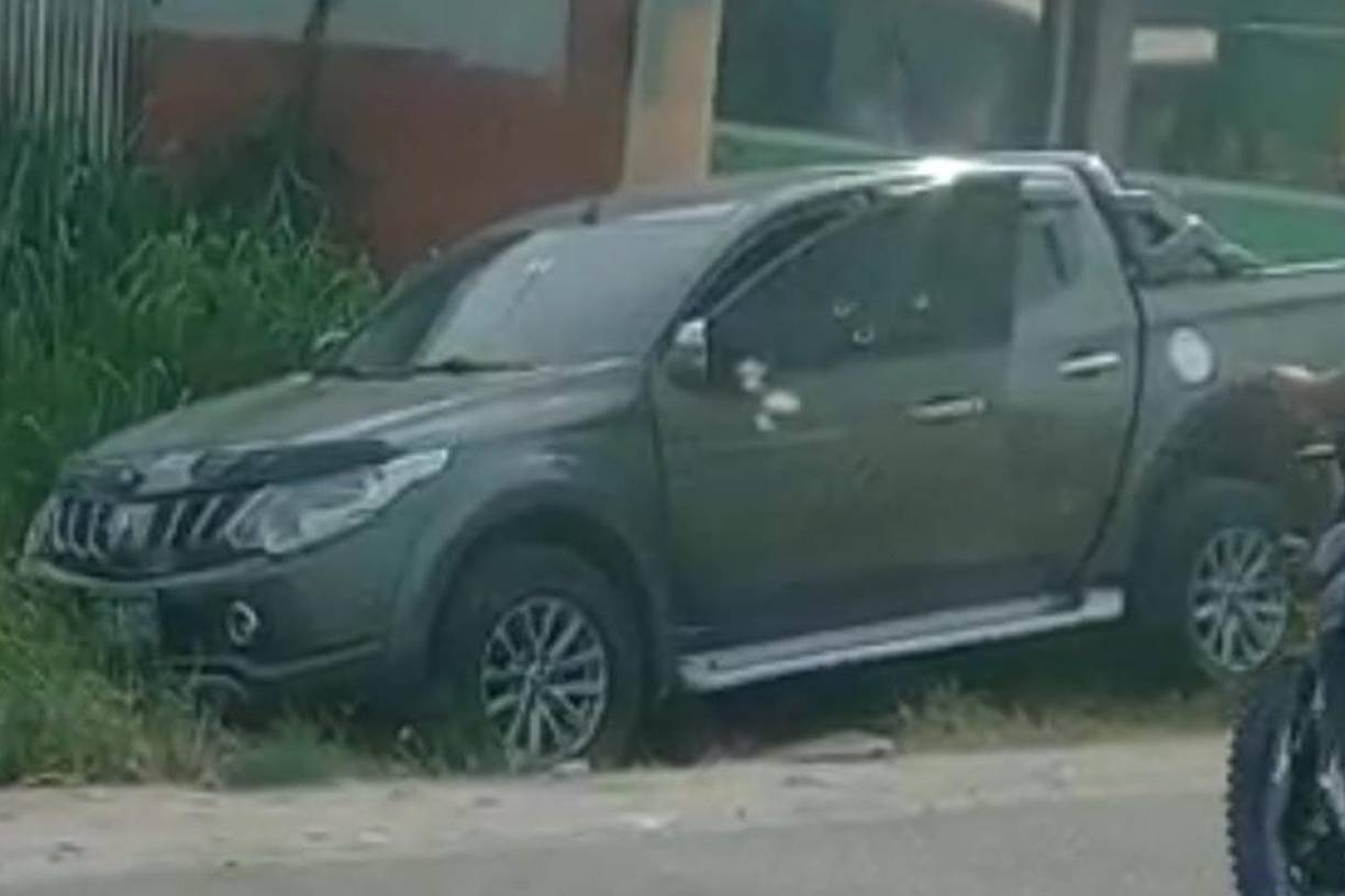 El violento ataque se registró en las cercanías de la posta policial de Satuyé, frente a la colonia Montereal.