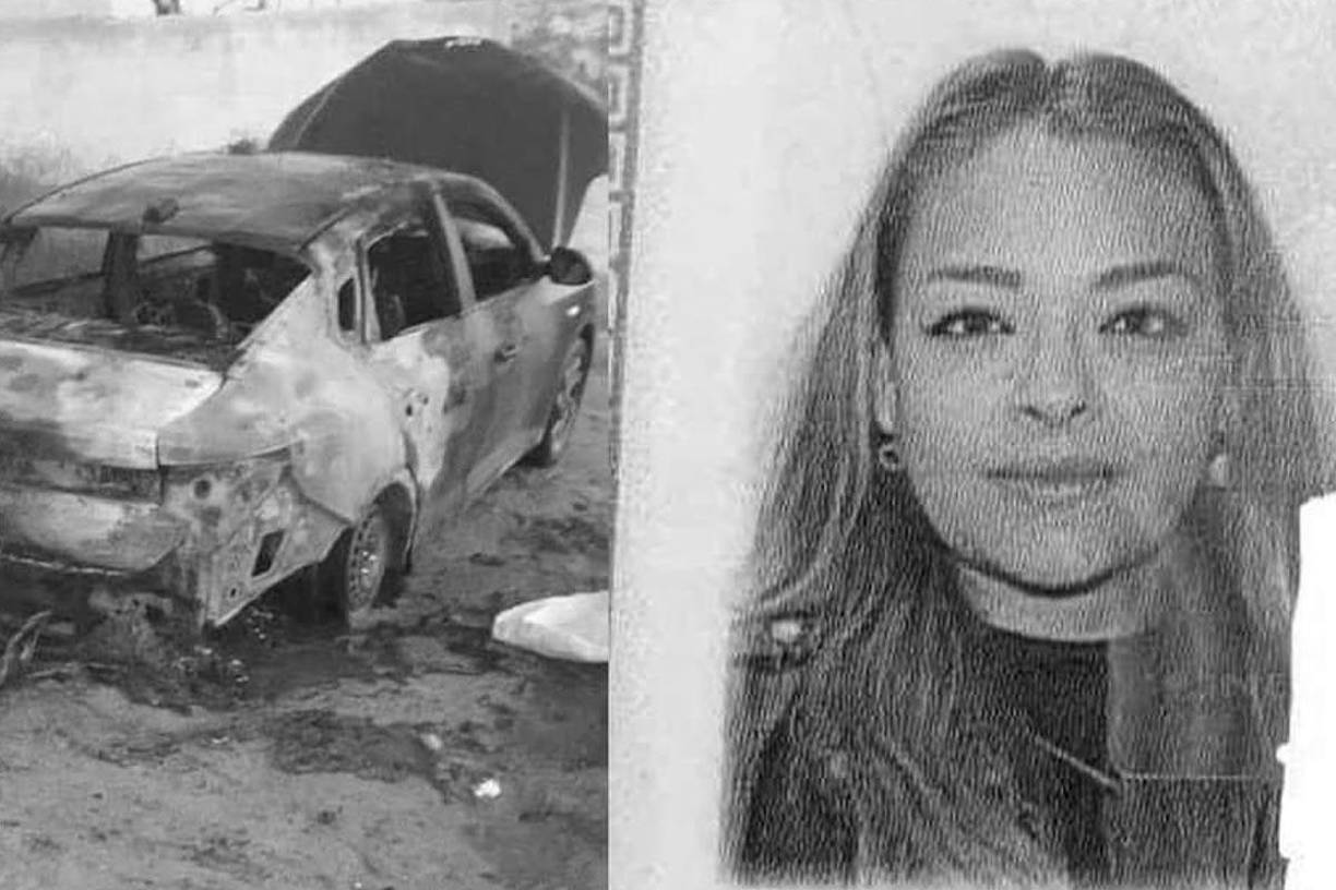  Ella rentaba el vehículo en el que prestaba su servicio, un KIA color azul.