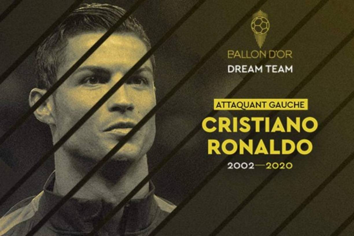 Cristiano Ronaldo - Si estaba Messi también tenía que estar él. CR7 se lleva el galardón al mejor atacante izquierdo de la historia. El portugués, cinco Balones de Oro, cinco Champions, una mentalidad ganadora inquebrantable y una voluntad cumplida, la de entrar en la historia por la puerta grande. Es el máximo goleador histórico del Real Madrid y de la Copa de Europa.