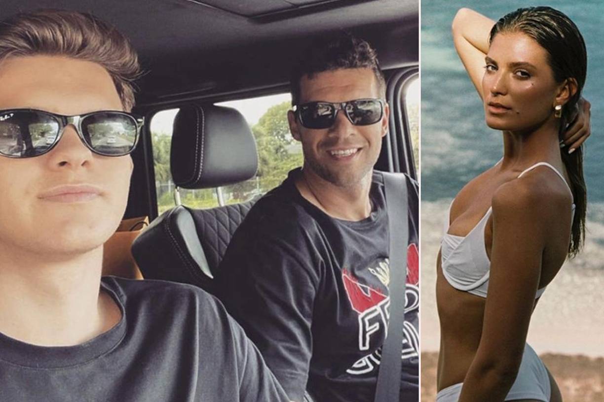 Sin embargo, la relación con Emilio al parecer fue de amistad, lo que generó fuertes rumores en Alemania sobre un posible vínculo amoroso entre ella y el hijo de Ballack antes de su muerte.