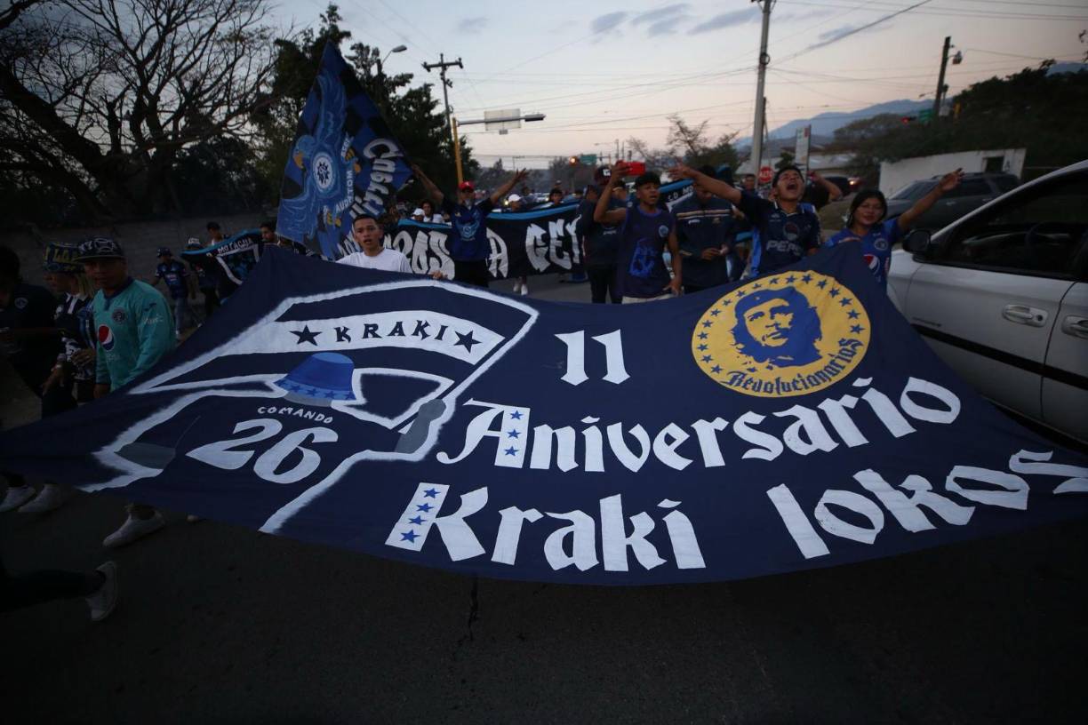 ¡Comayagua se vistió de Azul! Los aficionados de Motagua se dieron cita en el Carlos Miranda para el atractivo duelo ante Génesis. 