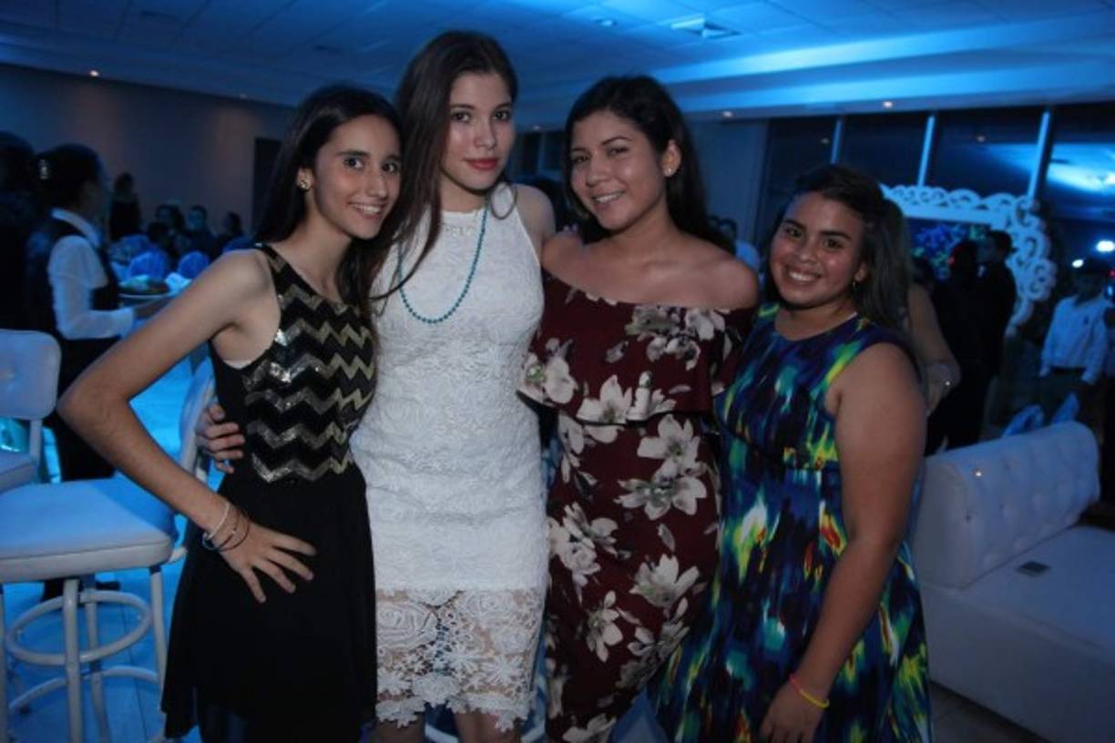 Sahera Abumariam, Andrea Medina, Angélica Ordóñez y Elssy Ramos .